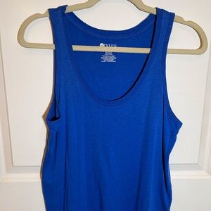 Women’s Blue Athletic Tank Sz Medium